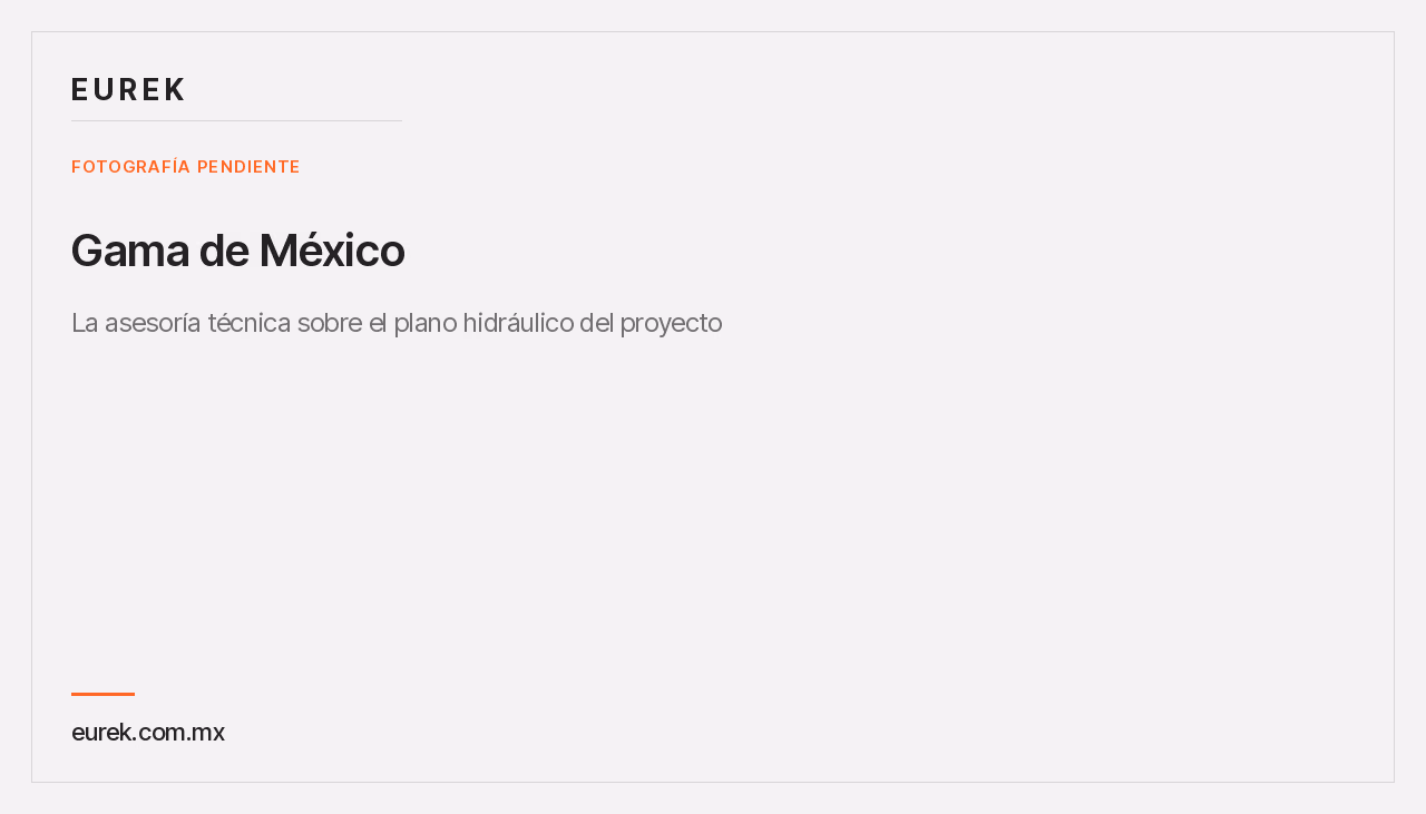 Espacio reservado para la fotografía de la asesoría técnica sobre el plano hidráulico del proyecto