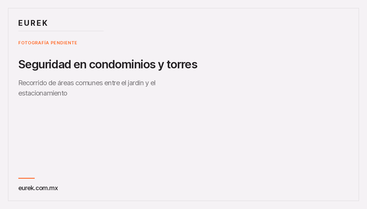 Espacio reservado para la fotografía del recorrido de áreas comunes entre el jardín y el estacionamiento