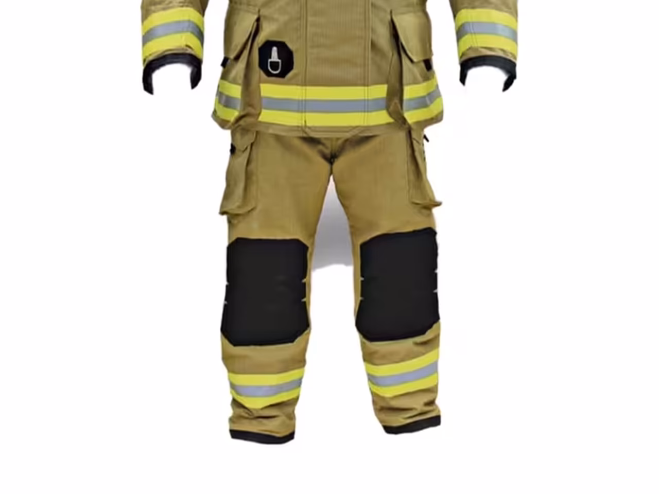 Traje estructural para bombero con chaquetón y pantalonera