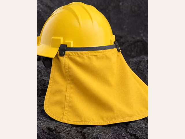 Nuquera forestal para complementar casco y goggles